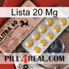 Lista 20 Mg 41